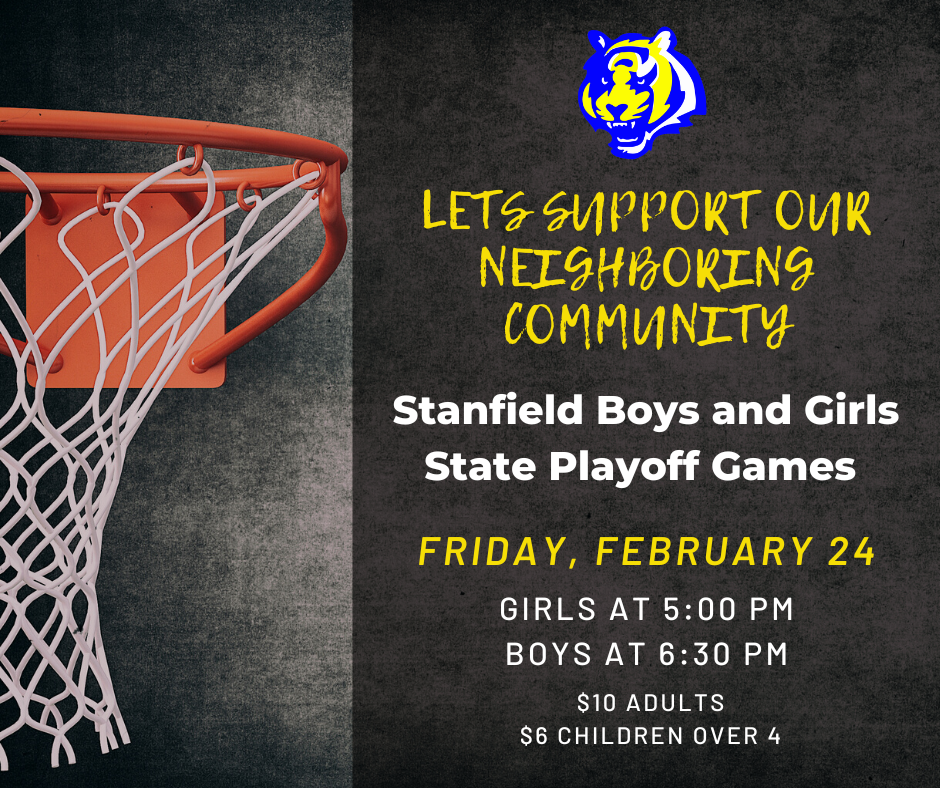 Stanfield Basketball Support